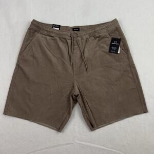 Brixton Corduroy Shorts Mens XXL Madrid II Relaxed Drawstring Surf